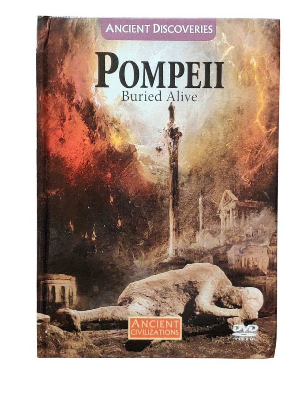 Ancient Discoveries Pompeii Buried Alive Book DVD History Channel 2008 Pompeii